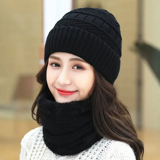 Imported Wool Beanie Cap Set for Men & Women