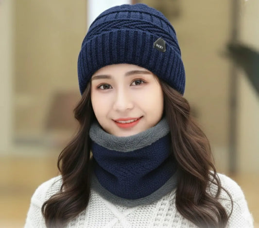 Imported Wool Beanie Cap Set for Men & Women