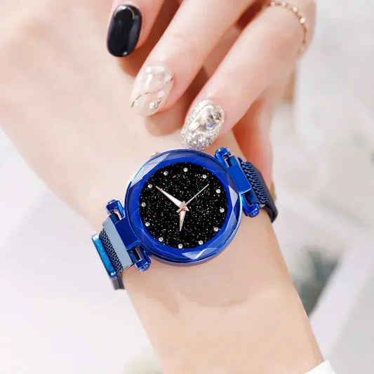 Quartz Magnetic Steel Belt Ladies Watch